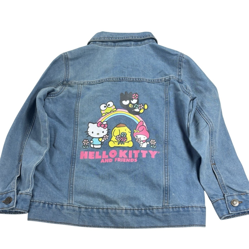 Hello Kitty‎ Sanrio Girls Denim Jacket Large 10 12